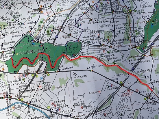 尾根緑道（戦車道）